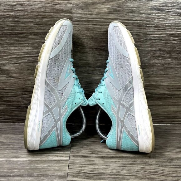 ASICS AMPLICA Women's Blue & Grey Running Shoes Size 11 - Picture 7 of 9